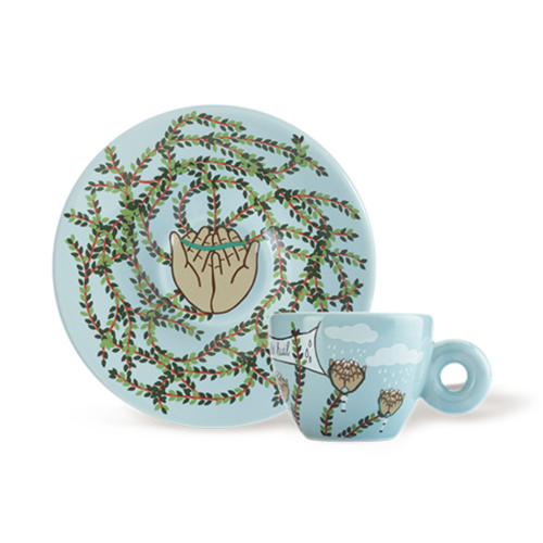 illy Art Collection Biennale 2026 Petersen Espresso Kop en Schotel Giftbox