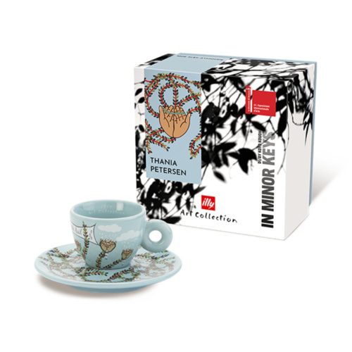 illy Art Collection Biennale 2026 Petersen Espresso Kop en Schotel Giftbox