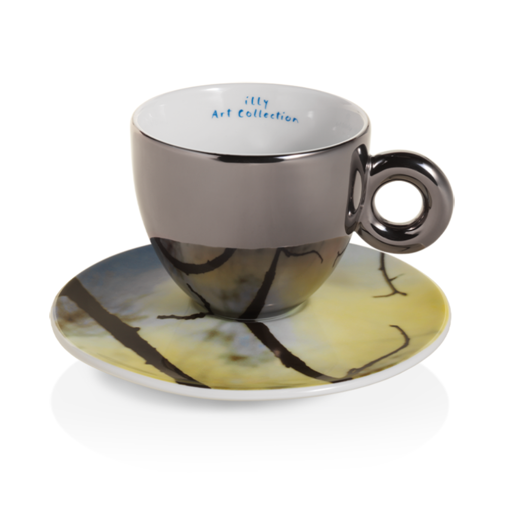 illy Art Collection Biennale van Venetie Cappuccino Kop en Schotel 2 stuks Set A