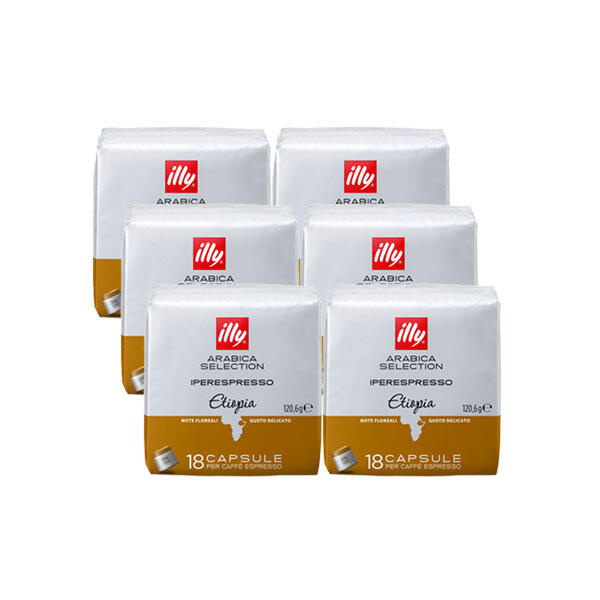 illy Capsules Iperespresso Arabica Selection Etiopia 6 stuks