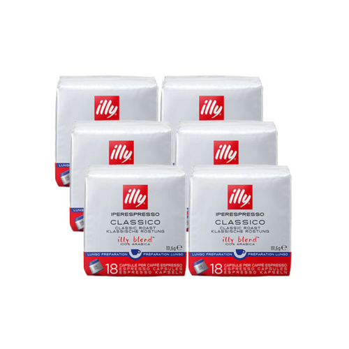 illy Capsules Iperespresso Lungo 6 stuks