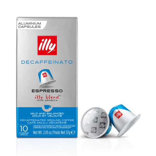 illy Capsules Nespresso Compatible Decaffeinato 10 stuks