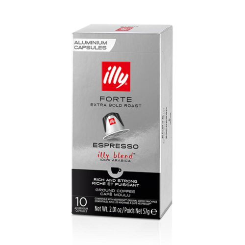 illy Capsules Nespresso Compatible Forte 10 stuks