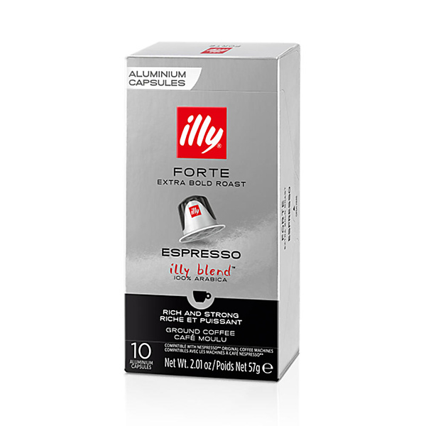 illy Capsules Nespresso Compatible Forte 10 stuks