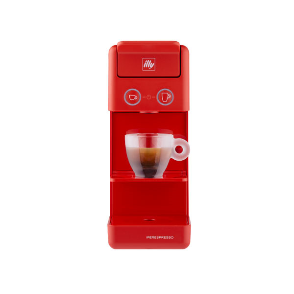 illy Espressomachine Y3.3 Rood