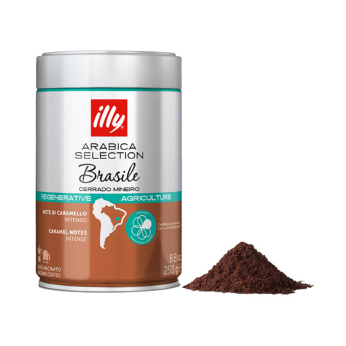 illy Gemalen Filterkoffie Arabica Selection Brazil Cerrado Mineiro 250 gram