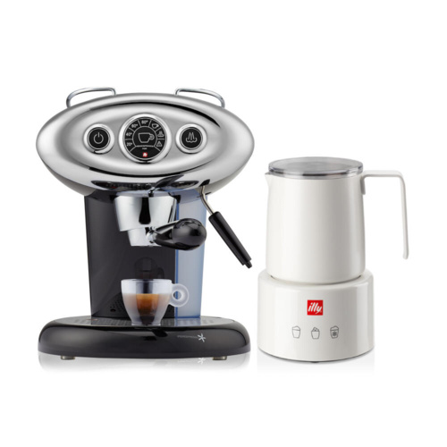 illy X7.1 en Melkopschuimer Bundel Zwart