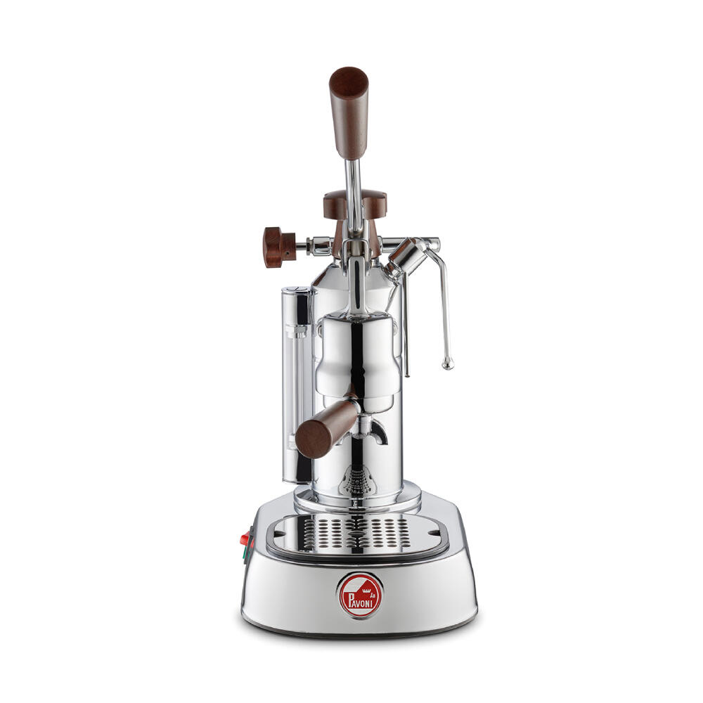 La Pavoni Espressomachine Europiccola Lusso Houten handvatten