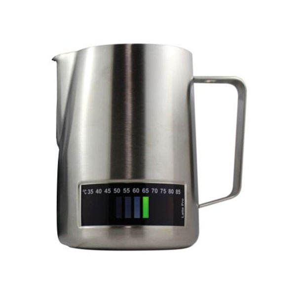 Latte Pro Melkkan Met Thermometer 1L RVS