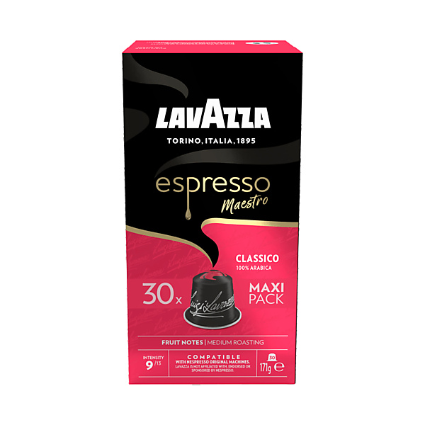 Lavazza Nespresso Capsules Espresso Maestro Classico 30 stuks