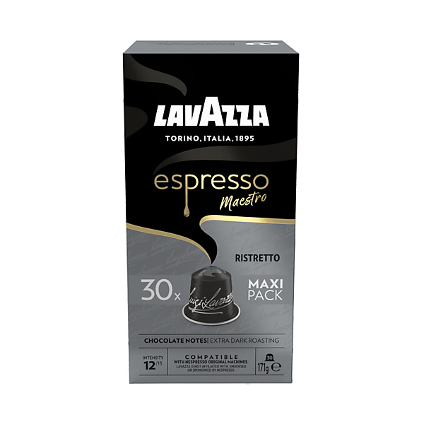 Lavazza Nespresso Capsules Espresso Maestro Ristretto 30 stuks