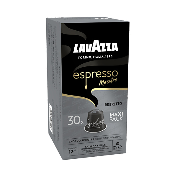 Lavazza Nespresso Capsules Espresso Maestro Ristretto 30 stuks