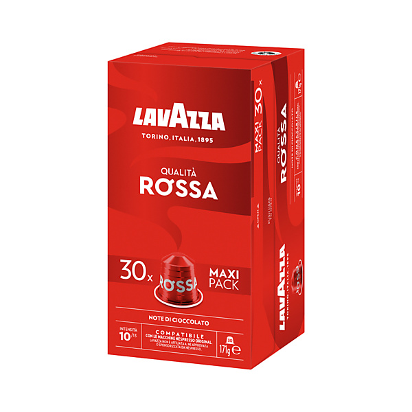 Lavazza Nespresso Capsules Qualita Rossa 30 stuks