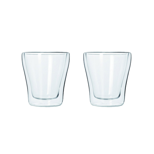 Leonardo Duo Dubbelwandige Espresso Glazen Set van 2 stuks 85ml