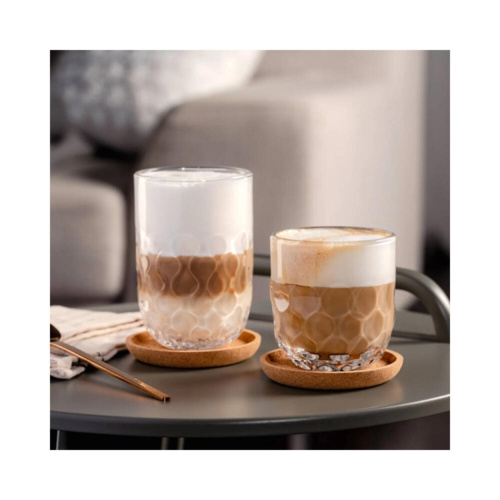 Leonardo Gocce Latte Macchiato Glas 390 ml 2 stuks