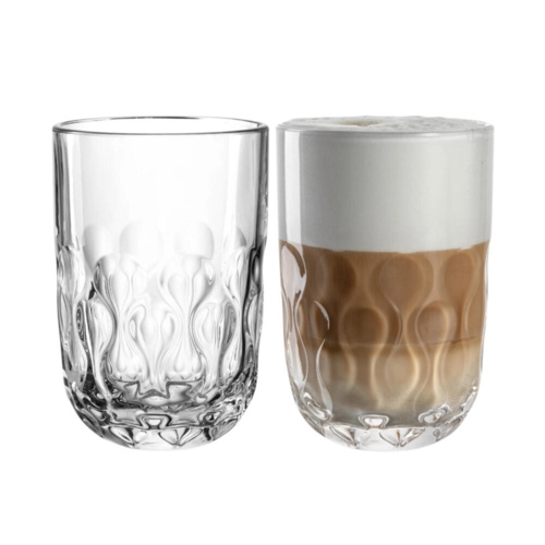 Leonardo Gocce Latte Macchiato Glas 390 ml 2 stuks