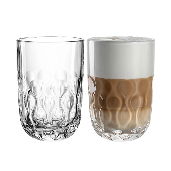 Leonardo Gocce Latte Macchiato Glas 390 ml 2 stuks