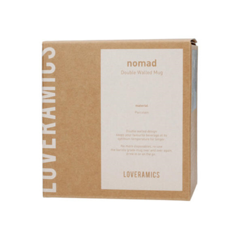 Loveramics Nomad Reisbeker Dubbelwandig Gunpowder 250 ml