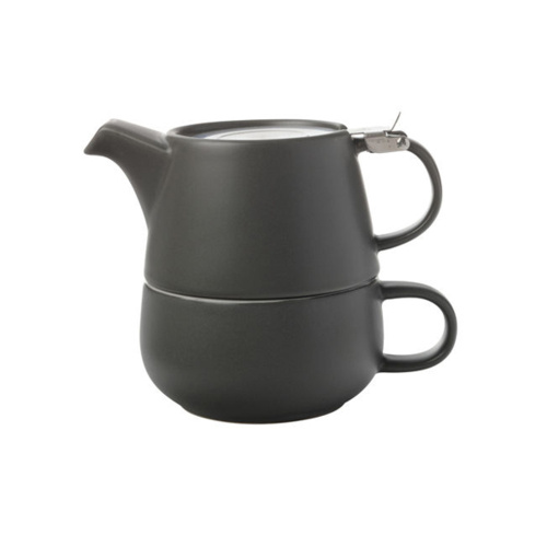 Maxwell & Williams Tint Tea For One Donkergrijs