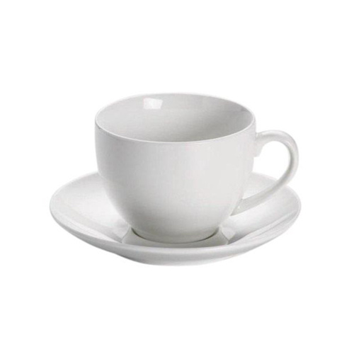 Maxwell & Williams White Basics Koffie Kop en Schotel
