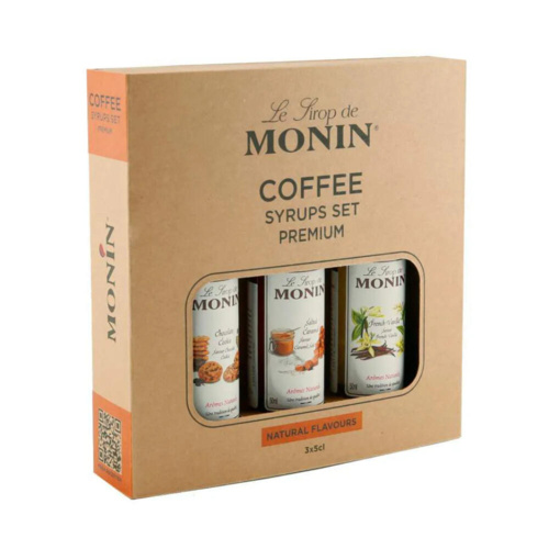 Monin Koffiesiroop Giftset 3 stuks