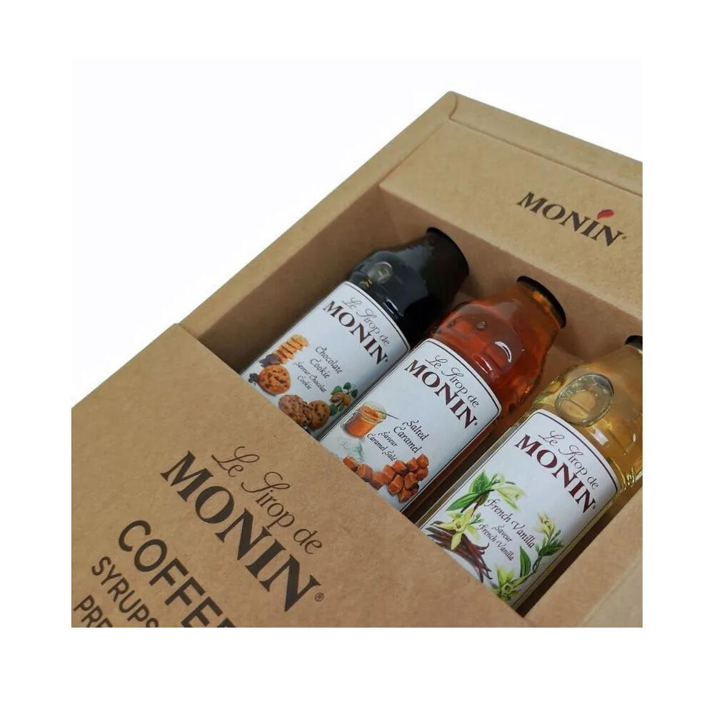 Monin Koffiesiroop Giftset 3 stuks