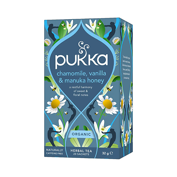 Pukka Thee Kamille Vanille & Manuka Honey Biologisch 20 Zakjes