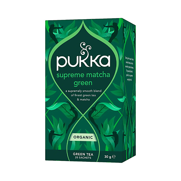Pukka Thee Supreme Matcha Green Biologisch 20 Zakjes
