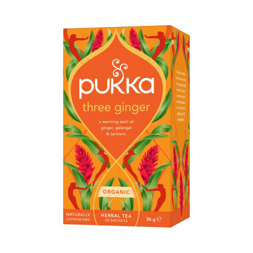 Pukka Thee Three Ginger Biologisch 20 Zakjes