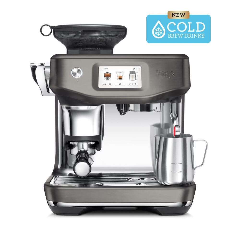 Sage The Barista Touch Impress Cold Black Stainless Espressomachine