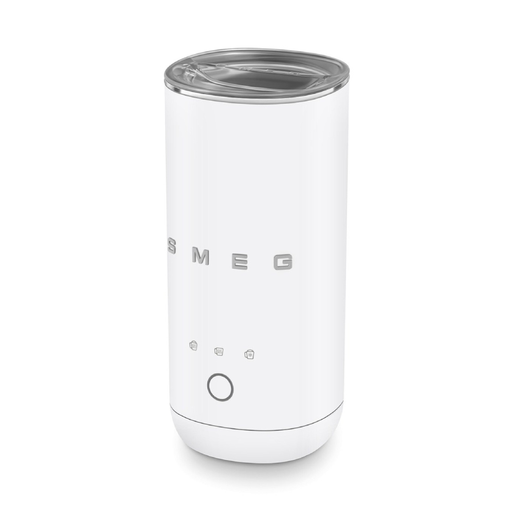 Smeg Elektrische Melkopschuimer Mat Wit