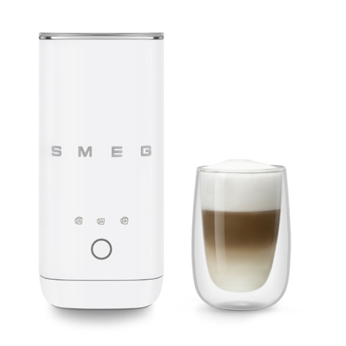 Smeg Elektrische Melkopschuimer Mat Wit