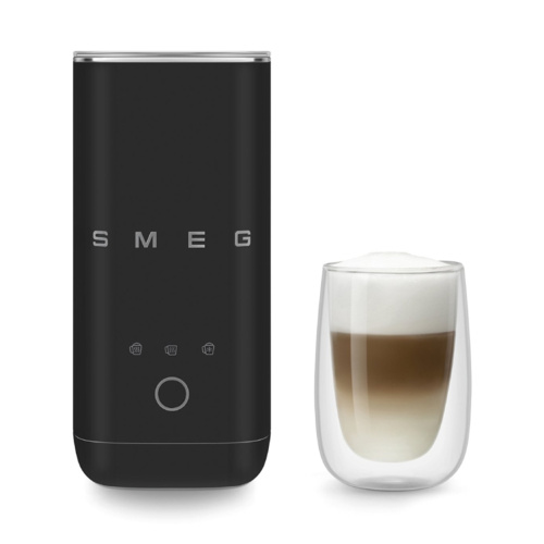 Smeg Elektrische Melkopschuimer Mat Zwart