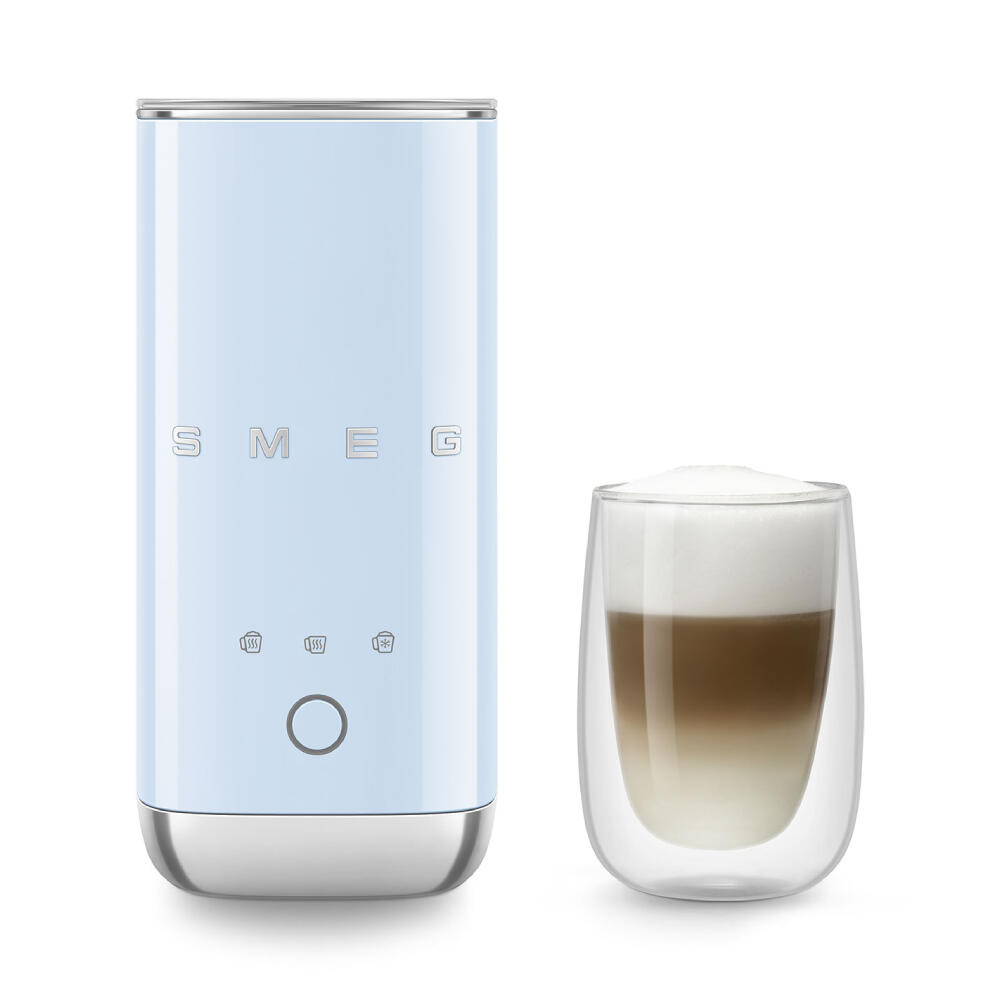 Smeg Elektrische Melkopschuimer Pastelblauw