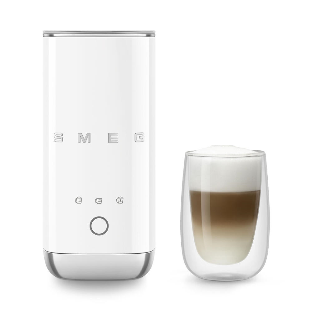 Smeg Elektrische Melkopschuimer Wit