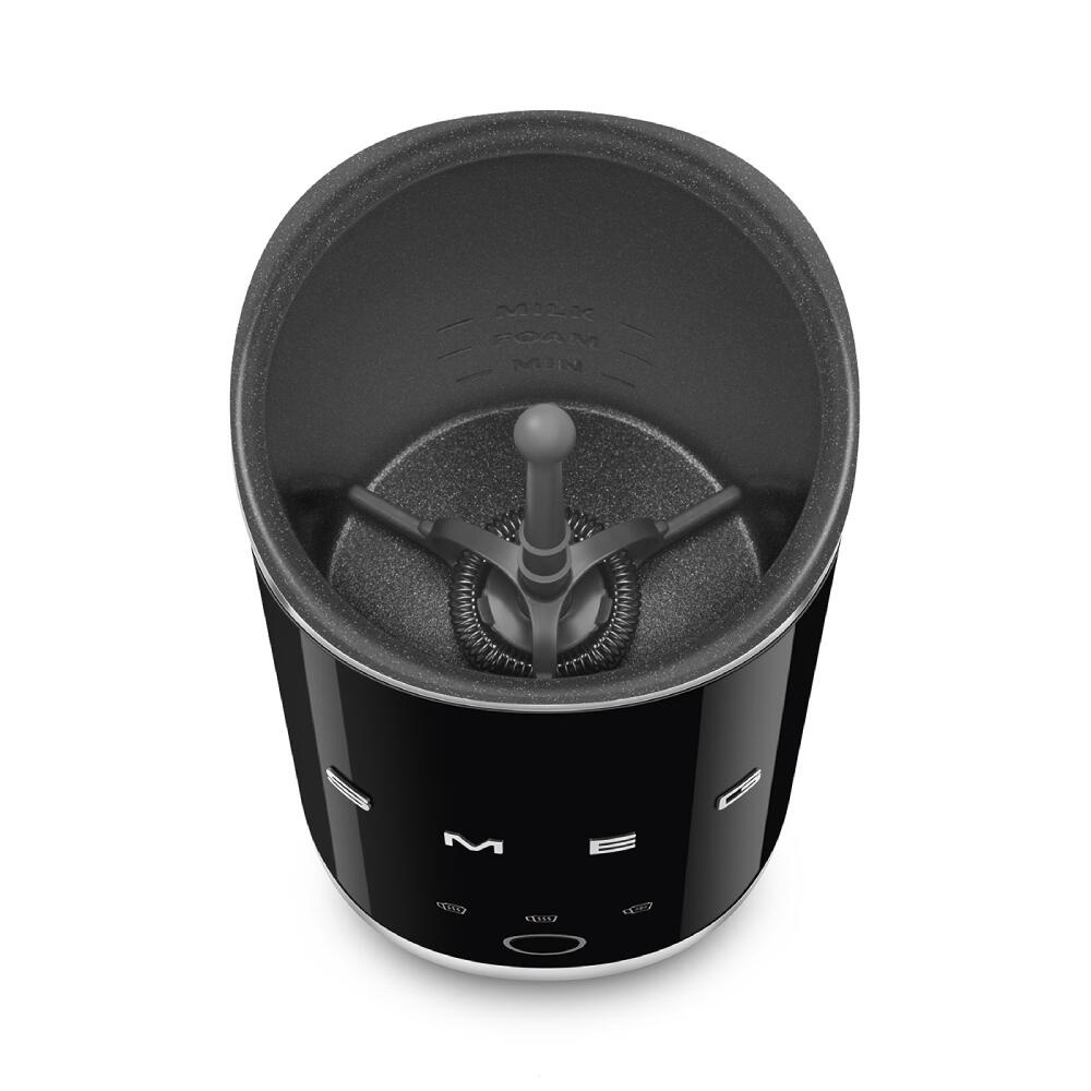 Smeg Elektrische Melkopschuimer Zwart