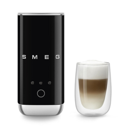 Smeg Elektrische Melkopschuimer Zwart