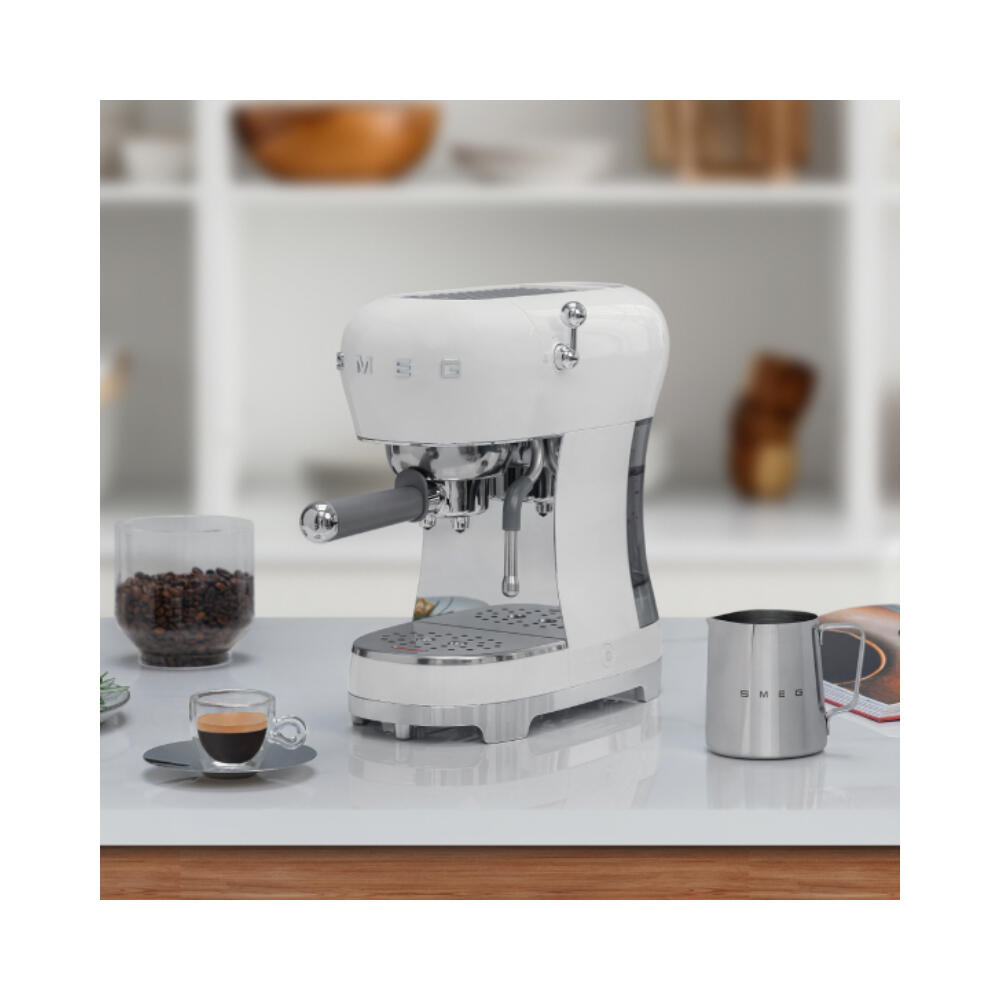 Smeg Espresso Koffiemachine Wit