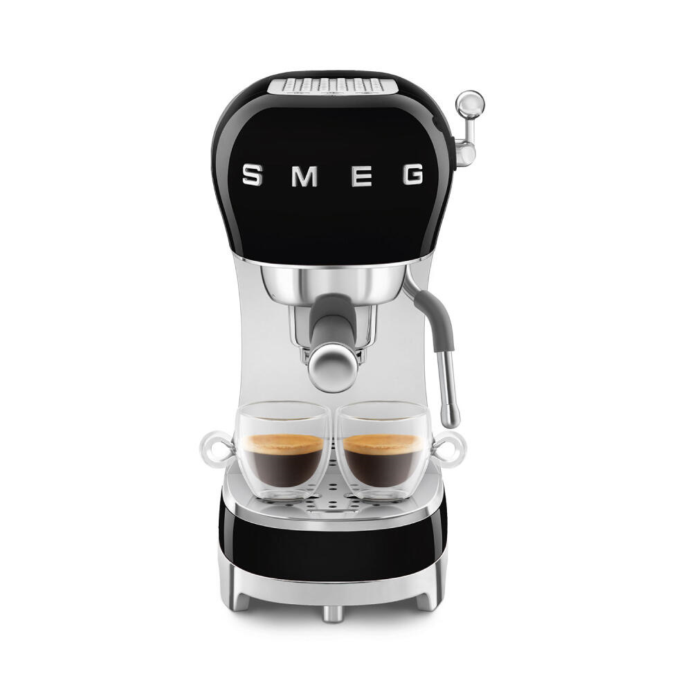 Smeg Espresso Koffiemachine Zwart