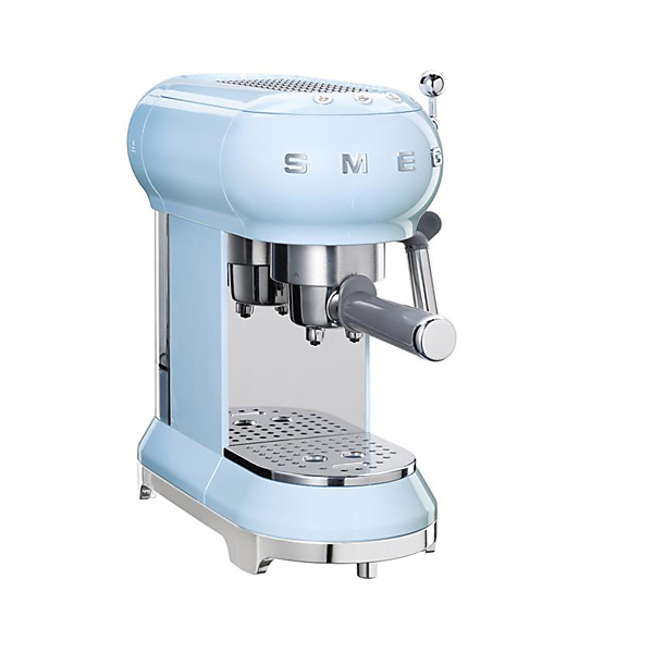 Smeg Espressomachine Pastelblauw