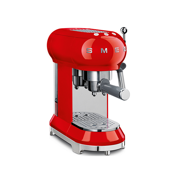 Smeg Espressomachine Rood