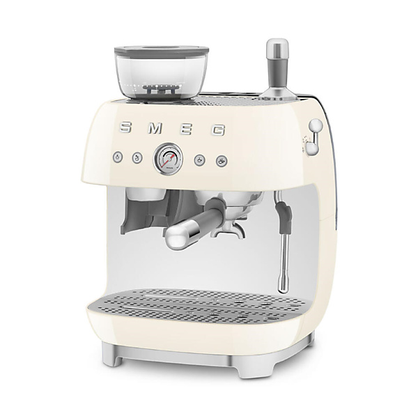 Smeg Halfautomatische Espressomachine Creme