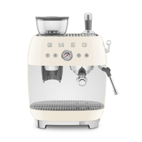 Smeg Halfautomatische Espressomachine Creme