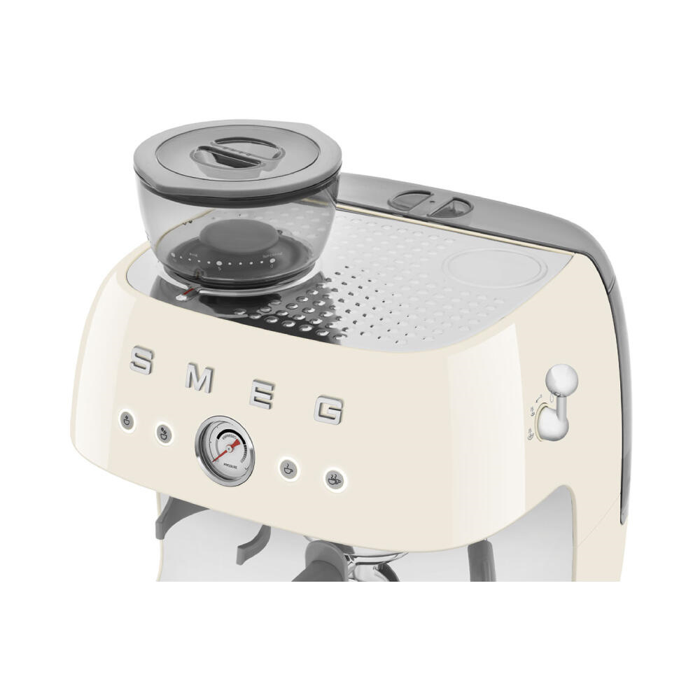 Smeg Halfautomatische Espressomachine Creme