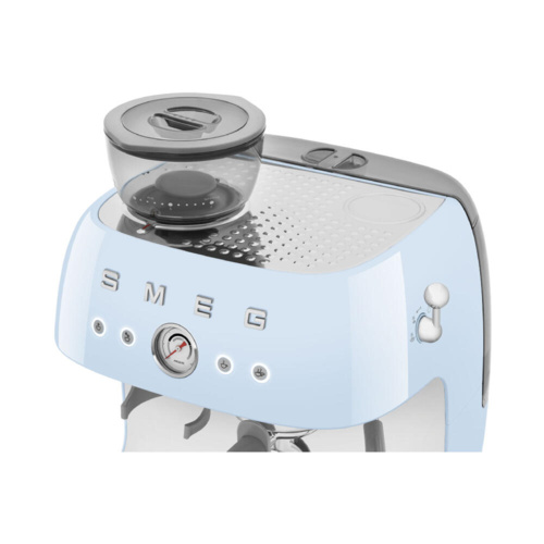 Smeg Halfautomatische Espressomachine Pastelblauw