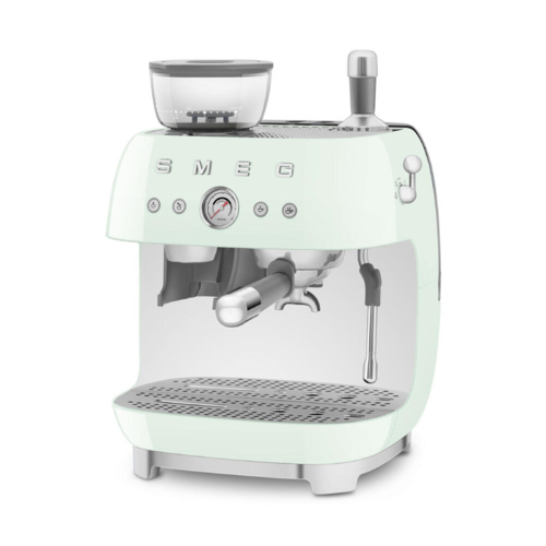 Smeg Halfautomatische Espressomachine Watergroen