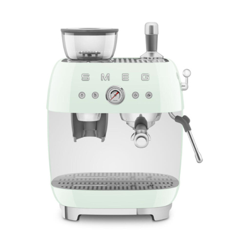 Smeg Halfautomatische Espressomachine Watergroen