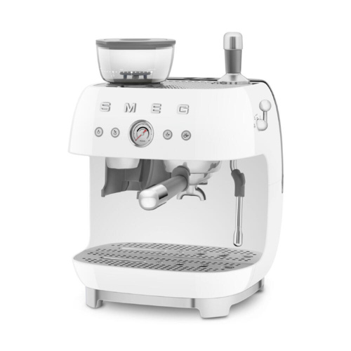 Smeg Halfautomatische Espressomachine Wit