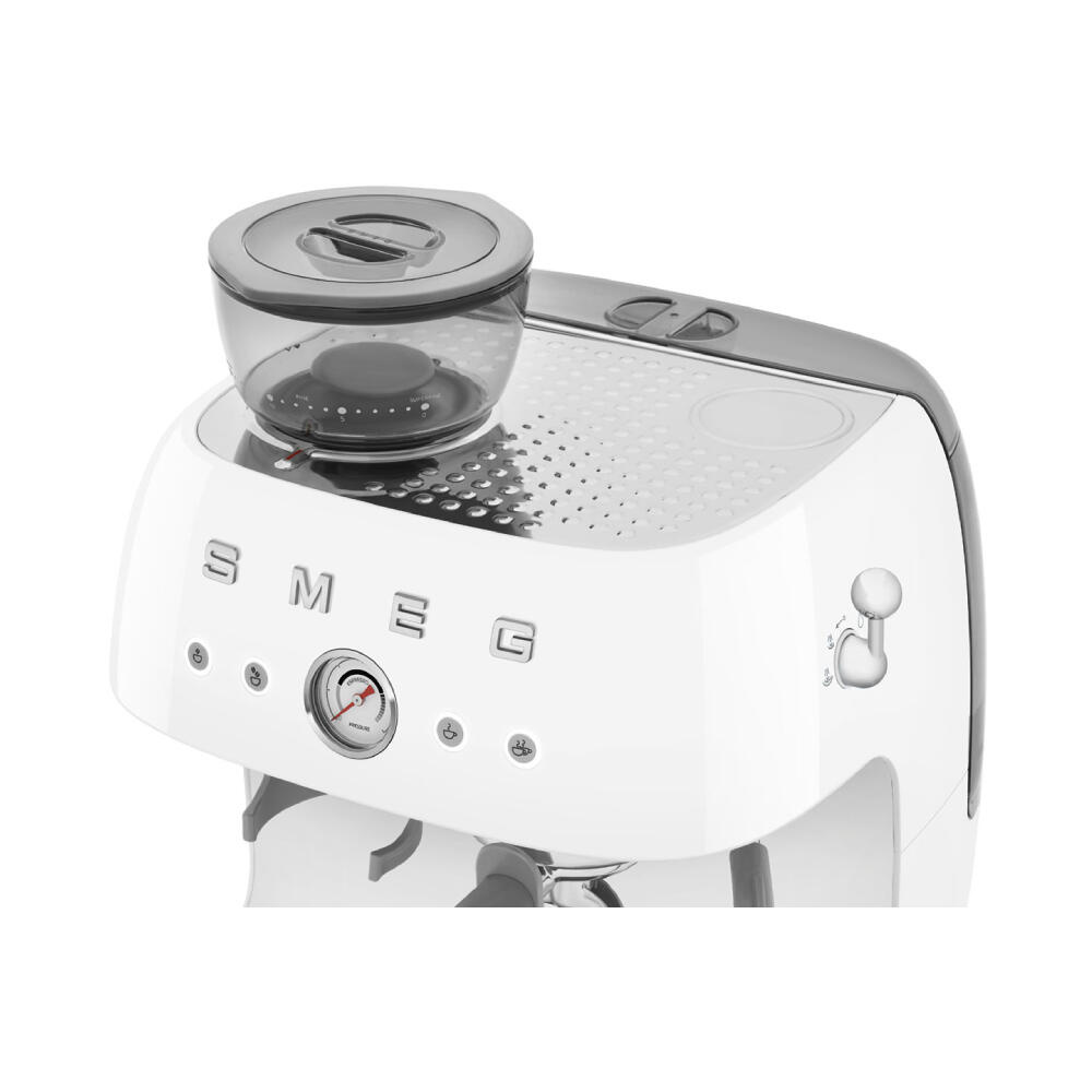 Smeg Halfautomatische Espressomachine Wit