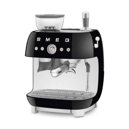 Smeg Halfautomatische Espressomachine Zwart